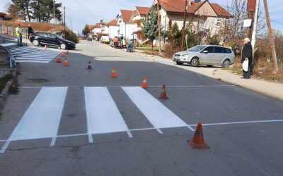 Хоризонтална и вертикална сигнализација на новите и реконструираните  улици